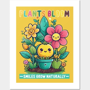 plants bloom Posters and Art